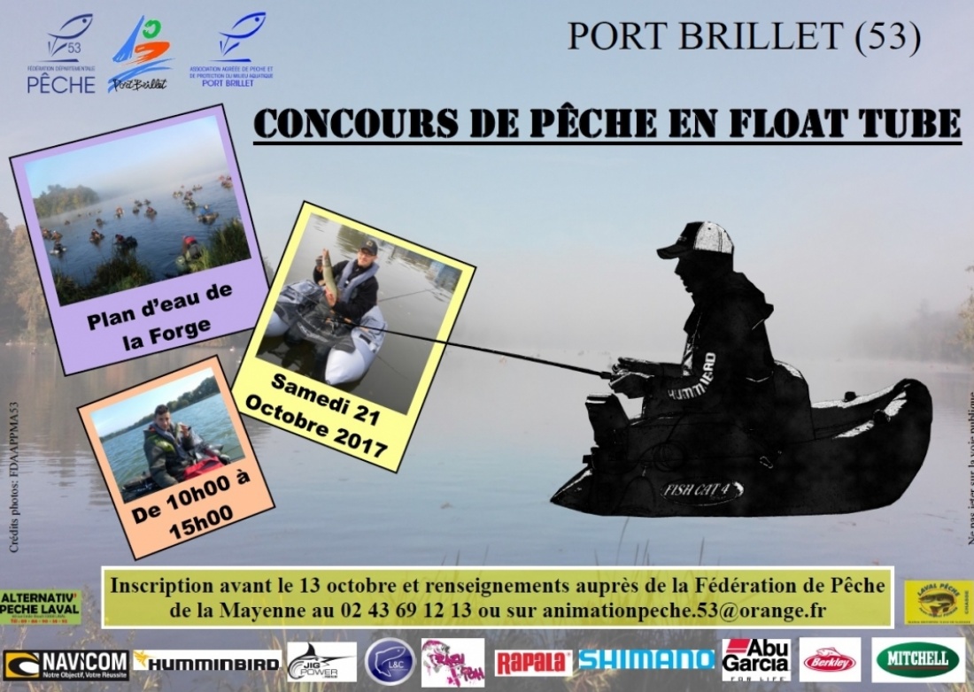 Affiche concours float tube 2017