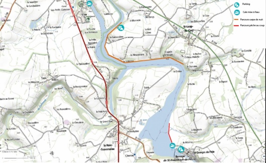 Plan du lac