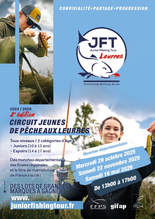 Affiche JFT Leurres 2025/2026 