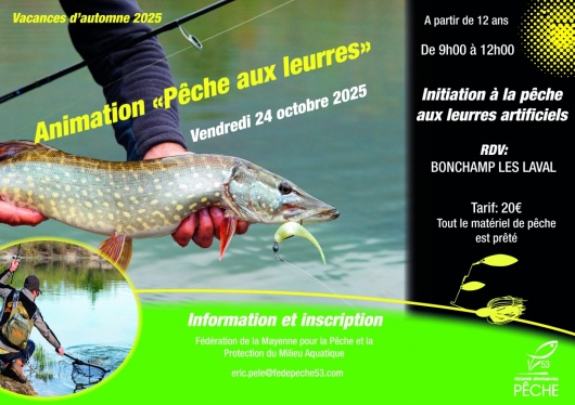 Stage "Pêche aux leurres"