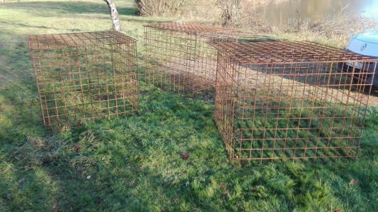 Cages anti-cormoran